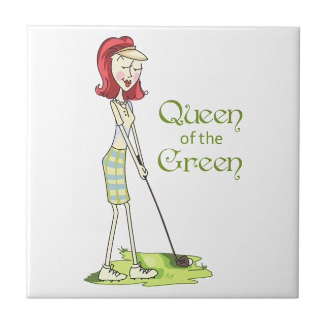 Queen of the Green Tile (Front)
