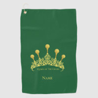 Queen of The Green Women's Golf Towel