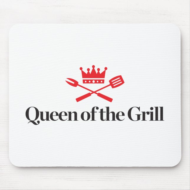Queen of the Grill Mouse Pad (Front)