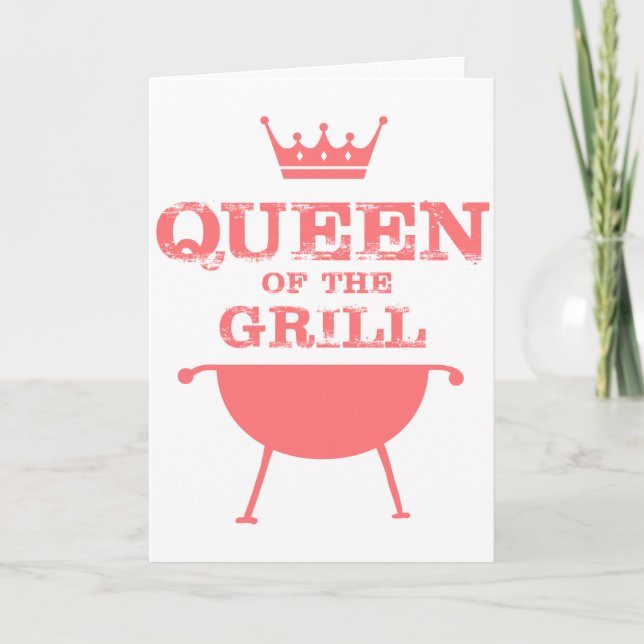 Queen Of The Grill, Pink Card (Front)