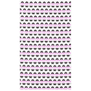 Queen Of The Grill, Pink Crown Pink Tablecloth
