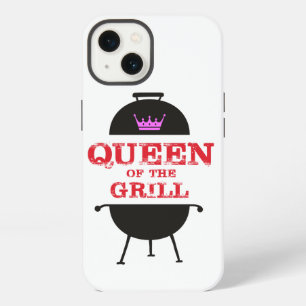 Queen Of The Grill, Pink Crown Red iPhone 13 Case