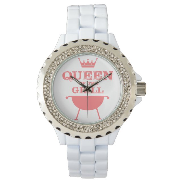 Queen Of The Grill, Pink Watch (Front)