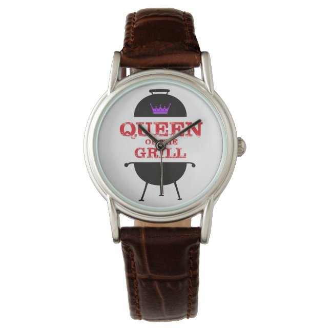 Queen Of The Grill, Purple Crown Red Watch (Front)
