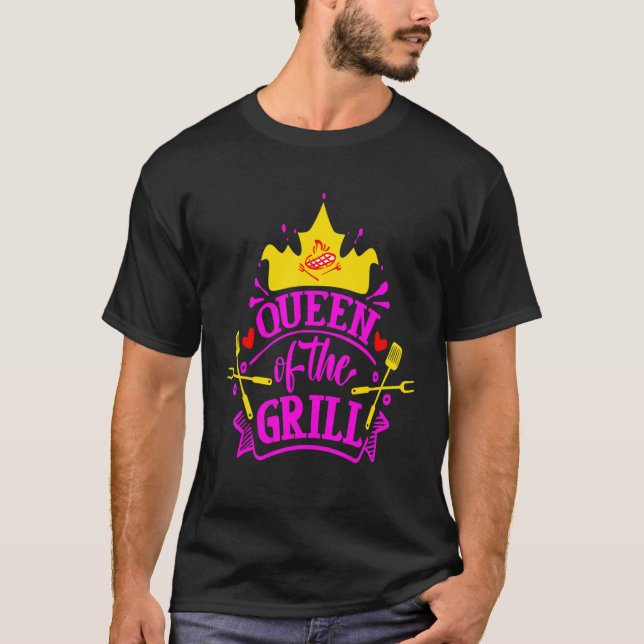 Queen of the Grill T-Shirt (Front)
