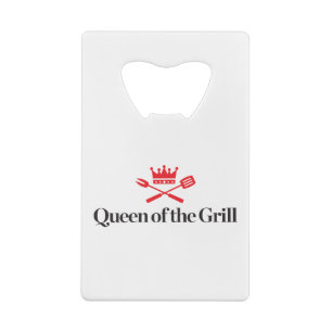 Queen of the Grill Wallet Bottle Opener