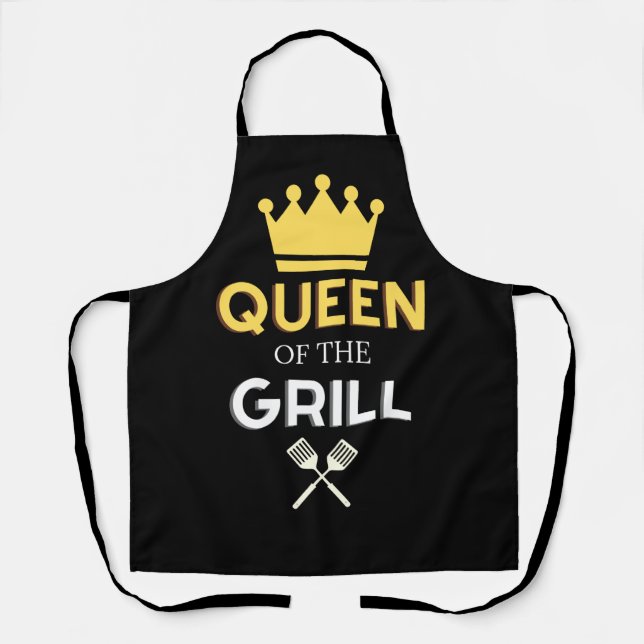 Queen of the Grill Women's Apron (Front)