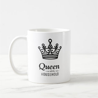 Queen of the household | Personalized coffee mug