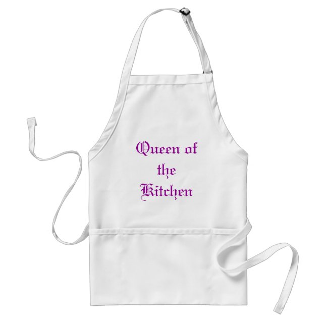 Queen of the Kitchen Apron (Front)
