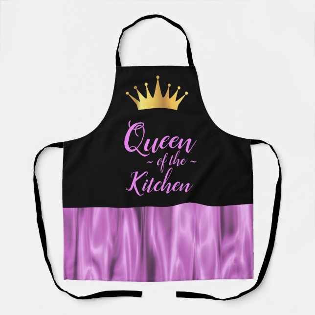 Queen Of The Kitchen Apron (Front)