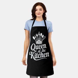 Queen of the kitchen apron