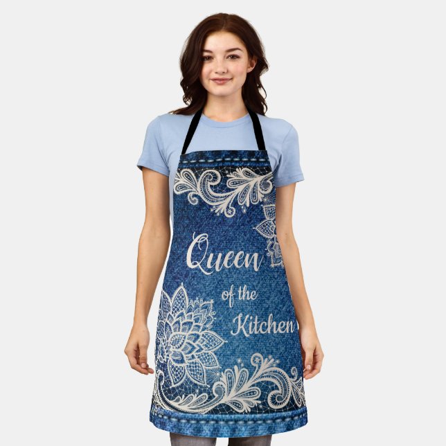 Queen of the Kitchen Apron (Worn)