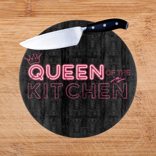 Queen Of The Kitchen Cutting Board (Creator Uploaded)