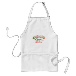 Queen of the Kitchen – Floral Crown Mother’s Day Standard Apron