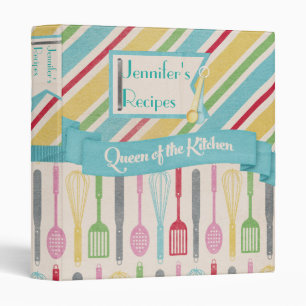 Queen Of The Kitchen Recipe Binder