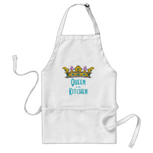 Queen of the Kitchen with Crown Standard Apron