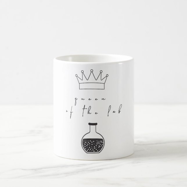 'queen of the lab' coffee/tea mug (Center)