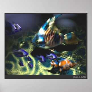 Queen of the lake poster