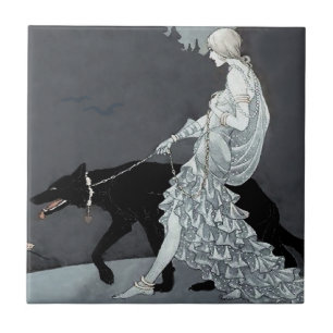 “Queen of the Night” by Marjorie Miller Tile