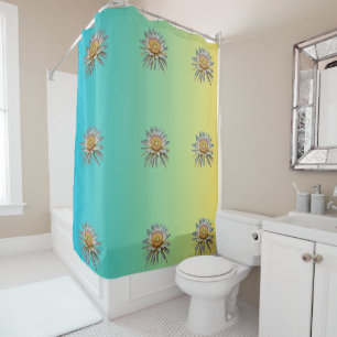 Queen of the Night Floral shower Curtain