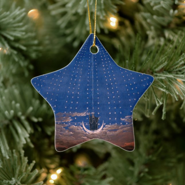 Queen of the Night Mozart Magic Flute Zauberflöte Ceramic Ornament (Tree)