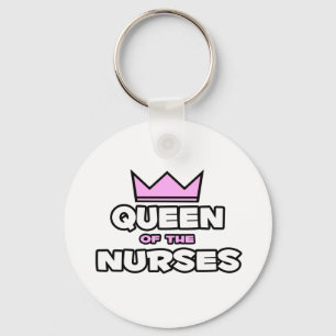 Queen of the Nurses Keychain