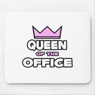 Queen of the Office Mouse Pad