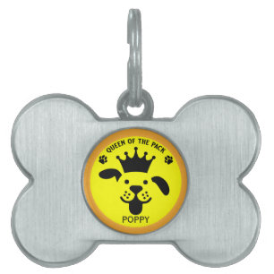 Queen Of The Pack Dog Pet ID Tag