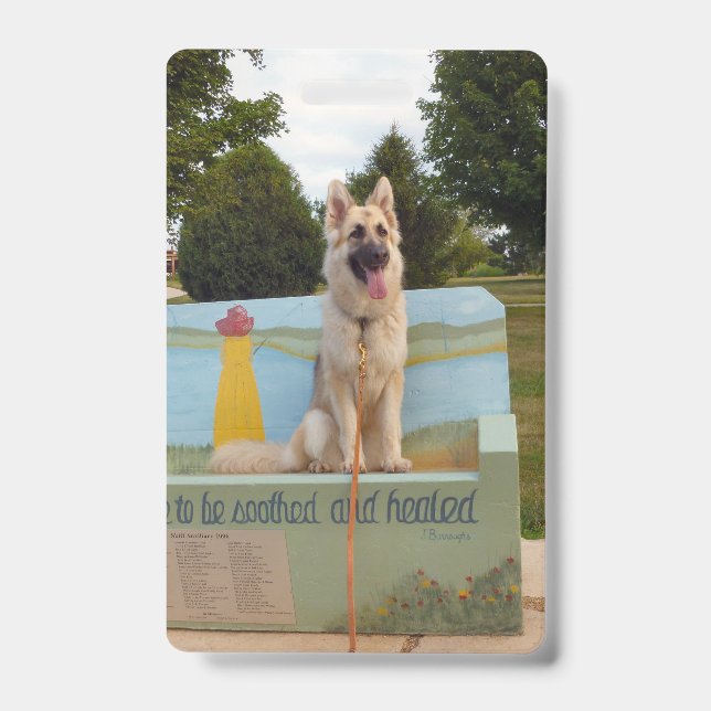 Queen of the park badge (Front)