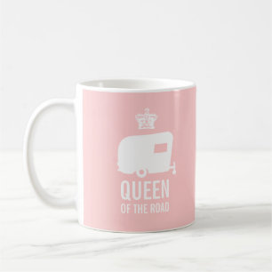 Queen of the Road - Keep Calm Glamp On Coffee Mug