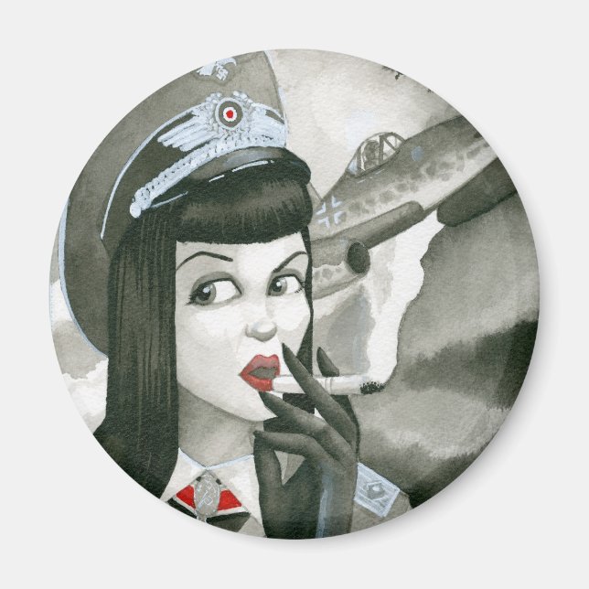 "Queen of the Skies" Magnet (Front)