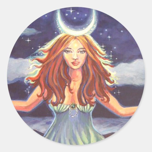 Queen Of The Tides - Stickers Art Déesse (Devant)