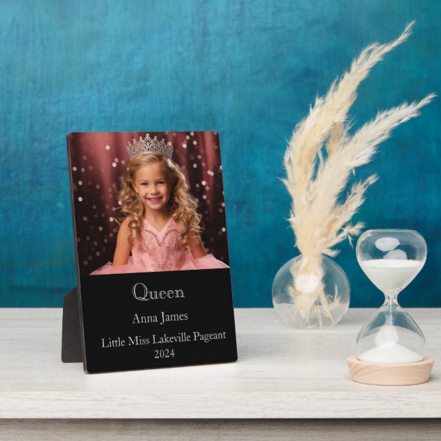 Queen Pageant Plaque (Side)
