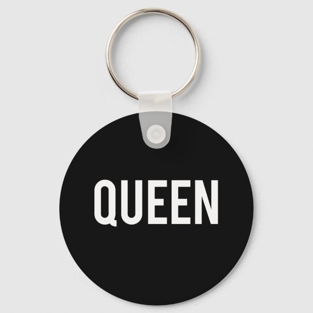 Queen Print Keychain (Front)