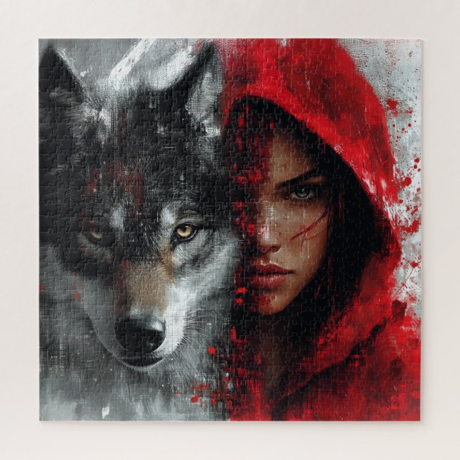 Queen Red Riding Hood Jigsaw Puzzle (Vertical)