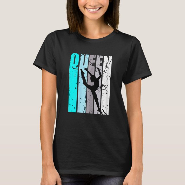 Queen Rhythmic Gymnastics Champion Grandaughter T-Shirt (Front)