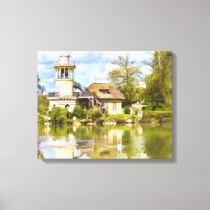 Queen’s Hamlet, Versailles, France, Wrapped Canv Canvas Print