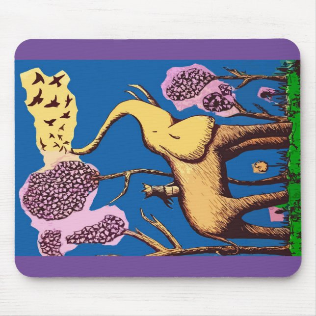 Queen’s Vacation Mouse Pad (Front)