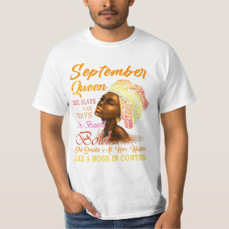 Queen She Slays She Prays T-Shirt