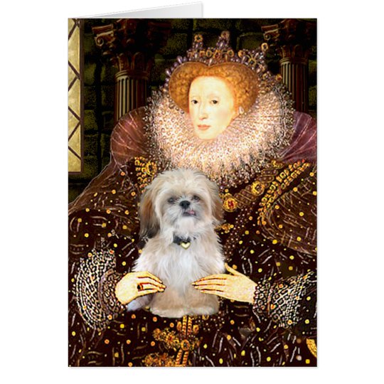 Queen - Shih Tzu (P) Card