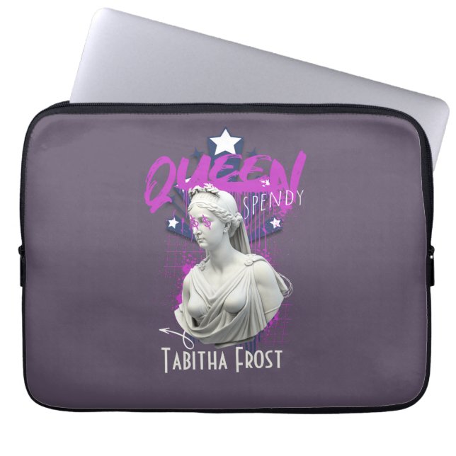 Queen Spendy personalized Laptop Sleeve (Front)