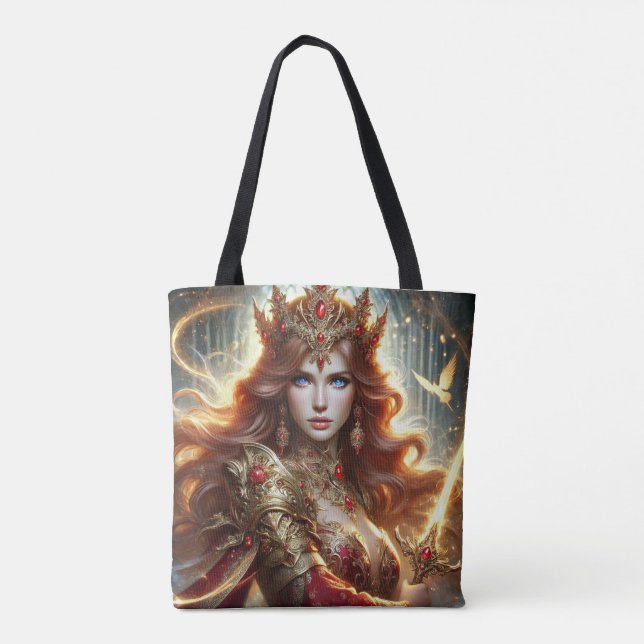 Queen  Tote Bag (Back)