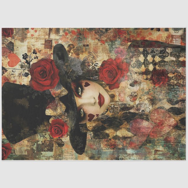 Queen Two Tissue Paper (Front)