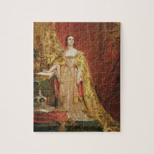 Queen Victoria (1819-1901) Taking the Coronation O Jigsaw Puzzle