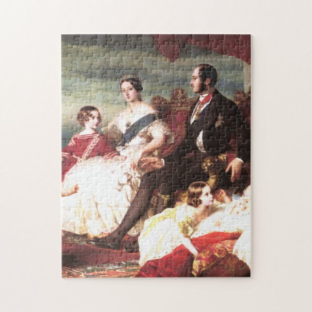 Queen Victoria  And Prince Albert Jigsaw Puzzle (Vertical)
