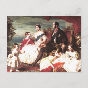 Queen Victoria  And Prince Albert Postcard