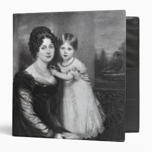 Queen Victoria as an infant with her mother Binder