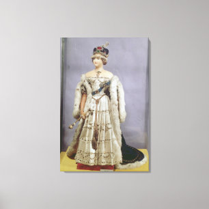 Queen Victoria  doll Canvas Print