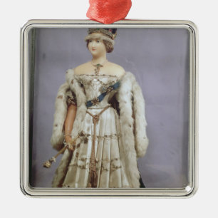 Queen Victoria doll Metal Ornament