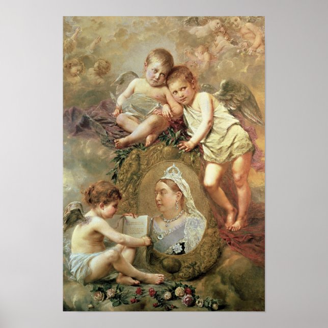 Queen Victoria - In Memoriam Poster (Front)